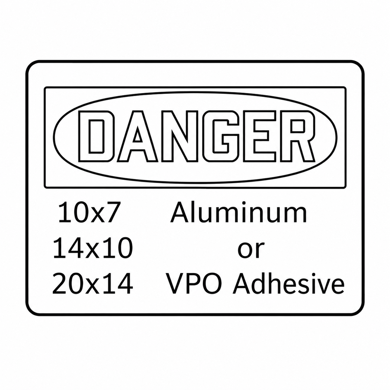 OSHA / ANSI DANGER Signs