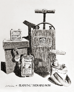 BLASTING THEN AND NOW 16x20 Prints -  Individually numbered 1through 100 on each print.