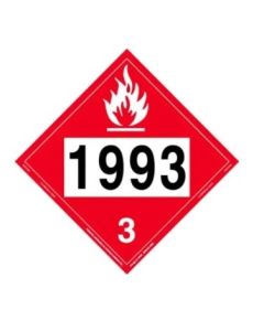 D.O.T. 1993 FLAMMABLE (Choose Material Type)