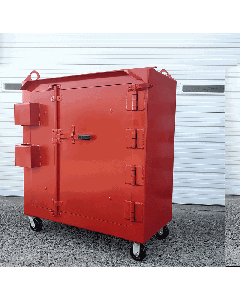 Indoor Type 2 Magazine - Bullet Resistant w/ 3" Hardwood Lining: 36"X24"X36"