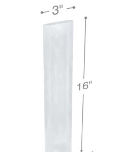 POLY BAG: 3 x 16" 4 Mil Industrial Poly Bags
Sold per 1000