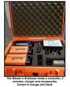 1678-17 Blasters Briefcase (Holds Controller, 2 Remotes, Charger & Accessories)