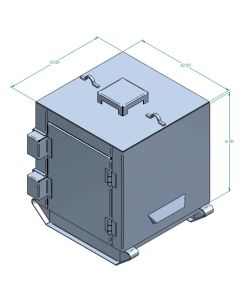Type 2 Outdoor Magazine, 3" Lining: 42"x42"x42"
