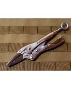 Remote Pull Locking Plier, Long Nose - 6"