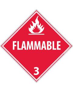 D.O.T. FLAMMABLE (Choose Material Type)