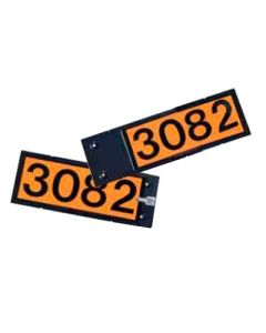 4-Digit Orange Panel Holder