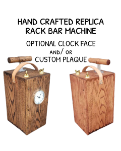 RACK BAR BLASTING MACHINE REPLICA