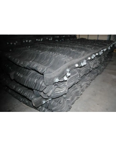 RUBBER SIDEWALL BLASTING MAT: 10'x20'