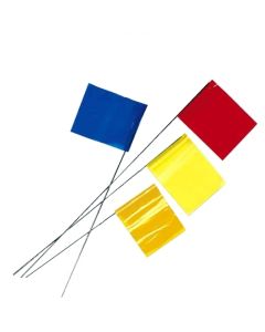 ORANGE GLO STAKE FLAG