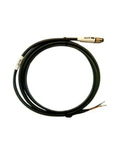 Micromate External Trigger Cable:
2 m (6.6 ft) cable used to remotely trigger a Micromate monitoring unit.
Note: Requires the auxiliary port option (p/n 721A0101).