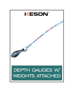 Keson Brand Depth Gauges w/ Weights
