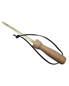 Wood Handle Powder Punch: 5/16" x 6"