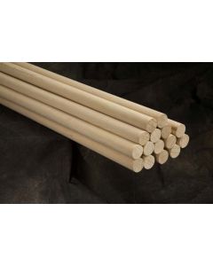 10 Bundles of 10 (total 100): Plain Pole 1-1/8" x 10' (Free Shipping)