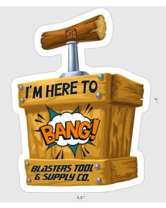 BTS Sticker 2 Pack: I'm Here to BANG!