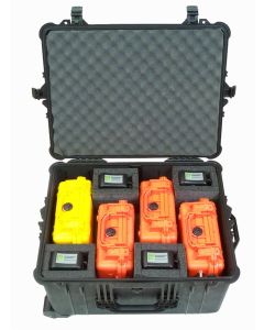 1670-5, RFD Carry Case w/foam (4 units)