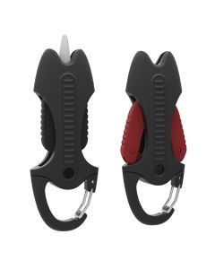 NEW - Retractable Serrated Blade Ceramic Braided line Cutter -  1 inch