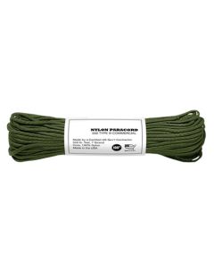 OD Green 550 Paracord Cord and Parachute Cord - 100'