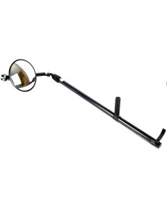 STRAIGHT EXTENSION POLE WITH RUBBER GRIP & ARM REST / SEARCH MIRROR:SSP-600-8RCB 
