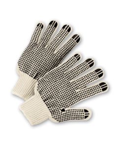 PVC Dotted on Both Sides String Knit Gloves 708SKBS