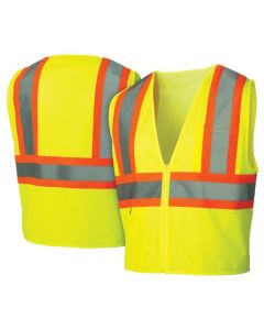 Class 2 /Level 2: Safety Vest / Hi-Vis Lime / RVZ22 Series 