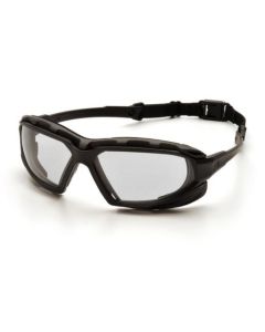 Highlander XP Ballistic Goggles:  Black-Gray / Clear Anti-fog :  SBG5010DT