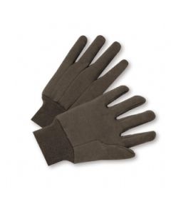 Standard Poly/Cotton Brown Jersey Gloves 750
