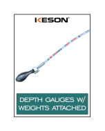 Keson Brand Depth Gauges w/ Weights