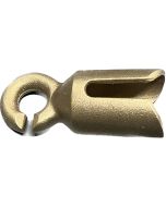 Brass C-hook Connector, 1-1/4"