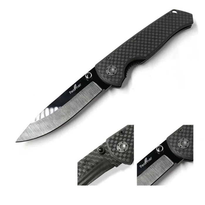  Cool Hand 4.5 Carbon Fiber Folding Knife w/ 3.25