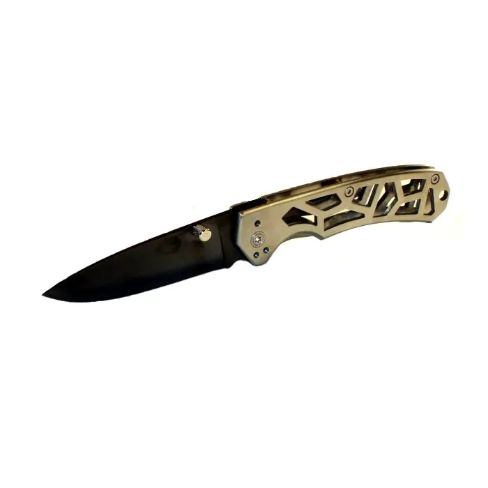 Ceramic Blade Pocket Knife with Belt Clip: Large